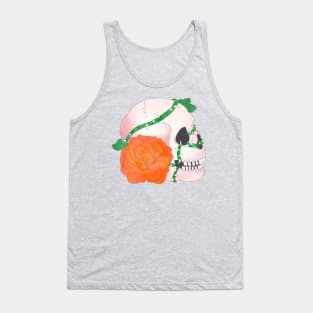 Orange Rose Tank Top